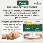 4MM_Spiral: Hand Forged Unisex 100% Pure Copper Bracelet. Made with Premium Solid High Gauge Copper and Health benefits. - Image 7