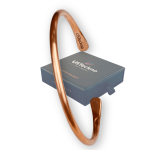 4mm_FlatEnd: Hand Forged 100% Pure Copper Bracelet. Made with Solid High Gauge Copper and Health benefits.