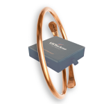 4MM_Spiral: Hand Forged Unisex 100% Pure Copper Bracelet. Made with Premium Solid High Gauge Copper and Health benefits.