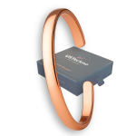 8MM Plain: Hand Forged Unisex 100% Pure Copper Bracelet. Made with Premium Solid High Gauge Copper