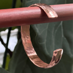 13mm_Hammered: Hand Forged 100% Pure Copper Bracelet. Made with Premium Solid High Gauge Copper and Health benefits. - Image 4