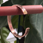 9mm_Hammered: Hand Forged Unisex 100% Pure Copper Bracelet. Made with Premium Solid High Gauge Copper and Health benefits. - Image 2
