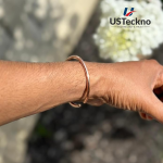 4MM_Plain: Hand Forged 100% Pure Copper Bracelet. Made with Solid High Gauge Copper and Health benefits. - Image 2