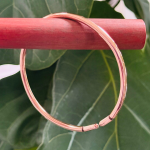 Plain 4MM:100% Pure Copper Anklet for Women and Men – Raw, Solid, Uncoated, Adjustable, Handcrafted - Image 4